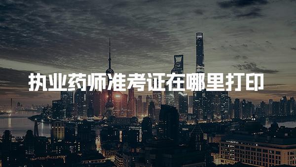 執(zhí)業(yè)藥師準考證在哪里打?。涸敿氈改?>
							</div>
							<div   id=