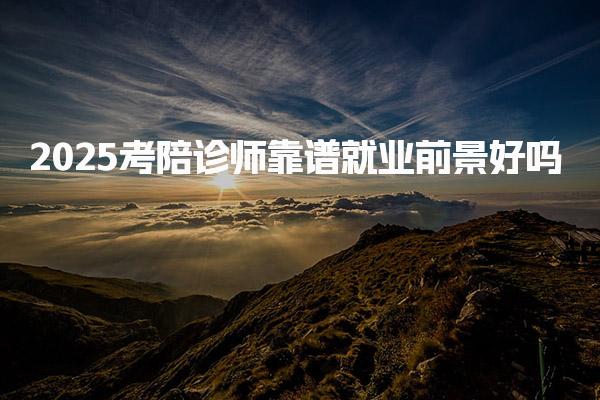 2025考陪診師靠譜嗎 市場需求與收入水平