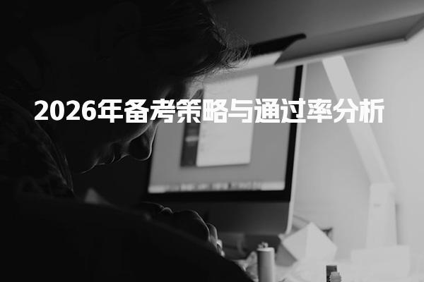 2026年中级会计好过吗？备考策略与通过率分析