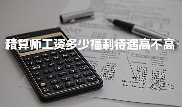 精算师工资多少 福利待遇高不高