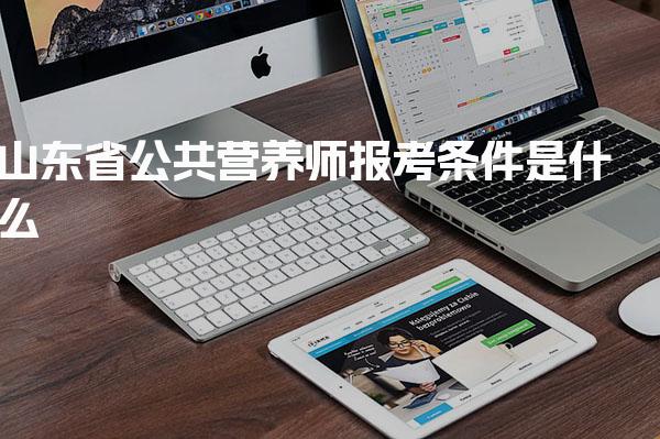 2026年山东省公共营养师报考条件是什么 考试时间与批次安排