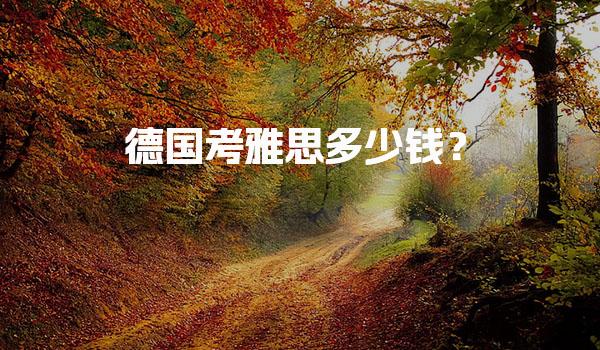 德国考雅思多少钱？欧洲考点费用