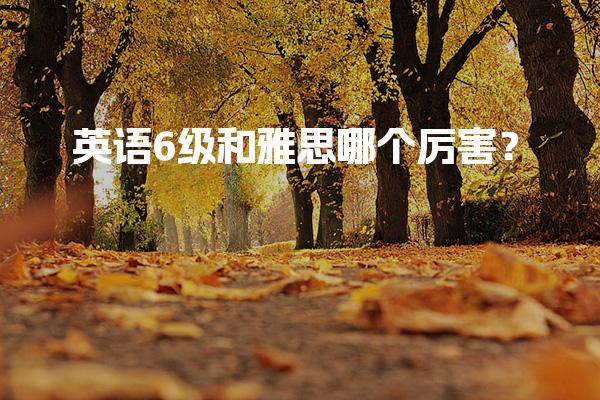 英語6級和雅思哪個厲害？四六級和雅思考試換算