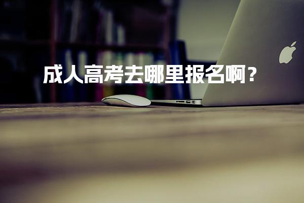 成人高考去哪里报名啊？官方报名渠道与流程