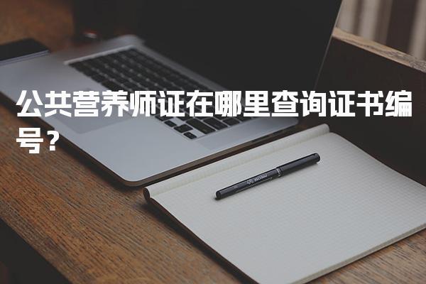 公共营养师证在哪里查询证书编号？全面解析查询流程与价值
